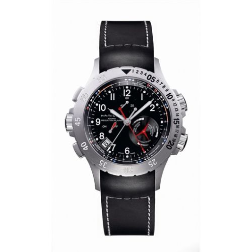 Hamilton Khaki Navy H77614333 Black 42.00 mm Quartz