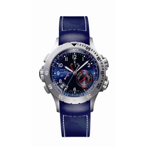 Hamilton Khaki Navy H77614343 Blue 42.00 mm Quartz