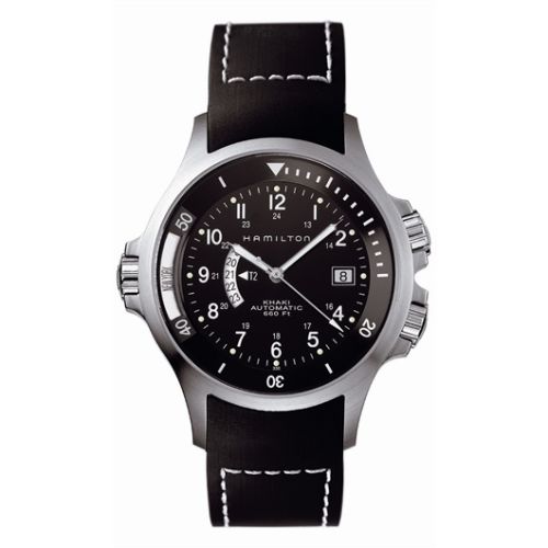 Hamilton Khaki Navy H77615333 Black 42.00 mm Automatic
