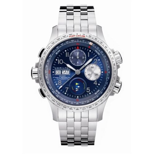 Hamilton Khaki Navy H77636143 Blue 42.00 mm Automatic