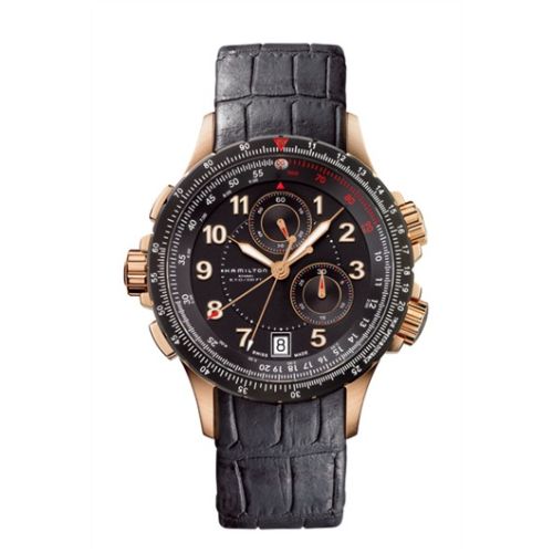 Hamilton Khaki Aviation H77642333 Black 42.00 mm Quartz