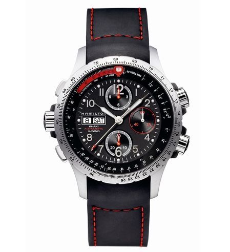 Hamilton Khaki Aviation H77646833 Black 44.00 mm Automatic