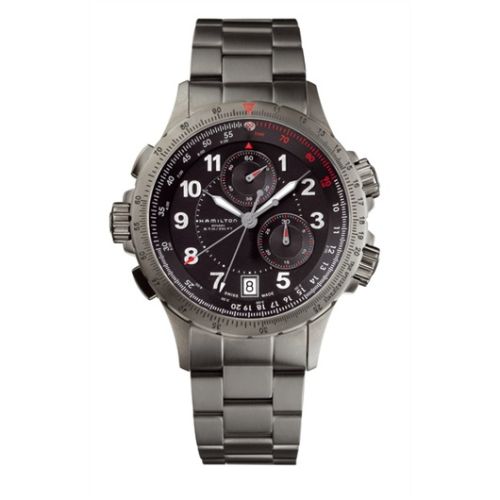 Hamilton Khaki Aviation H77672133 Black 42.00 mm Quartz