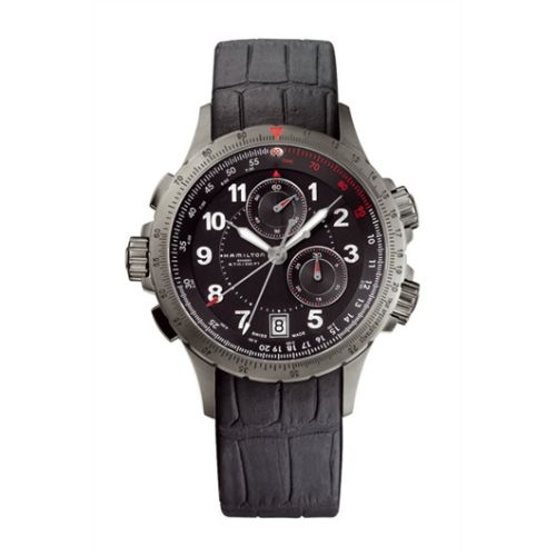 Hamilton Khaki Aviation H77672333 Black 42.00 mm Quartz