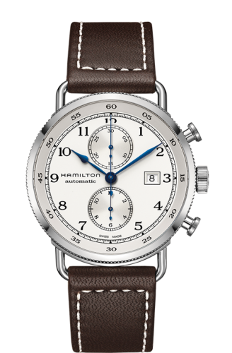 Hamilton Khaki Navy H77706553 Silver 44.00 mm Automatic