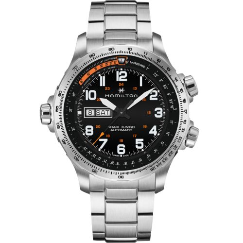 Hamilton Khaki Aviation H77755133 Black 45.00 mm Automatic