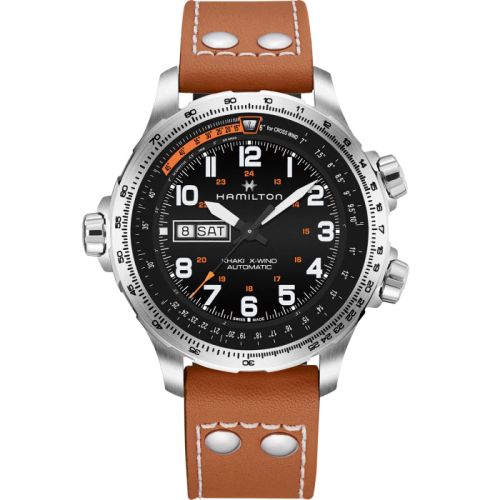 Hamilton Khaki Aviation H77755533 Black 45.00 mm Automatic