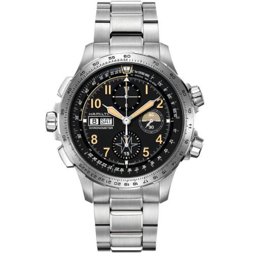 Hamilton Khaki Aviation H77796135 Black 45.00 mm Automatic