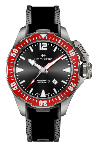 Hamilton Frogman H77805335 Black 46.00 mm Automatic