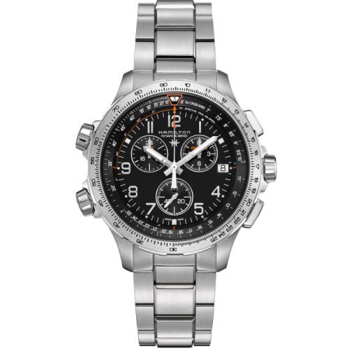 Hamilton Khaki Aviation H77912135 Black 46.00 mm Quartz