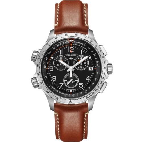 Hamilton Khaki Aviation H77912535 Black 46.00 mm Quartz