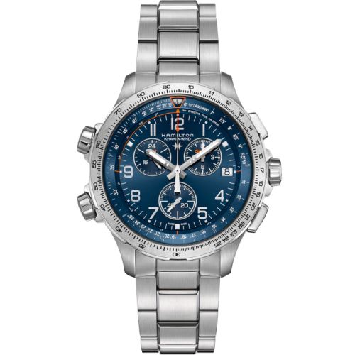Hamilton Khaki Aviation H77922141 Blue 46.00 mm Quartz