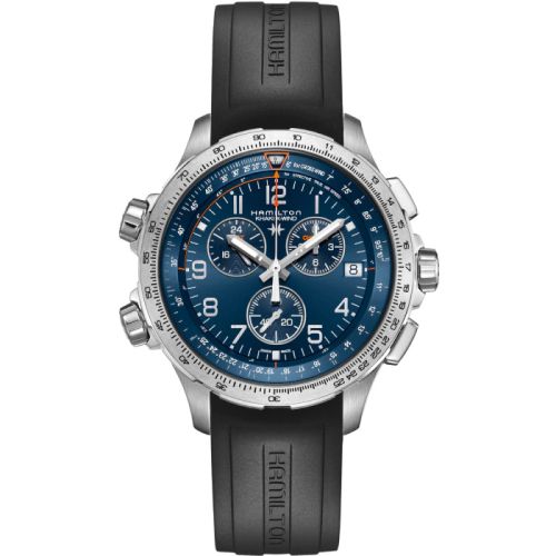 Hamilton Khaki Aviation H77922341 Blue 46.00 mm Quartz
