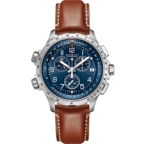 Hamilton Khaki Aviation H77922541 Blue 46.00 mm Quartz
