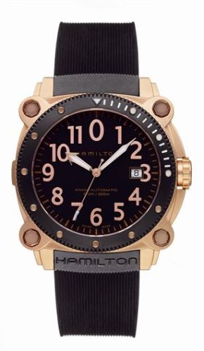 Hamilton Khaki Navy H78545333 Black 42.00 mm Automatic