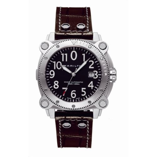 Hamilton Khaki Navy H78555533 Black 42.00 mm Automatic