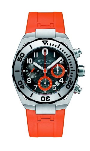 Hamilton Khaki Navy H78615135 Black 4.00 mm Automatic