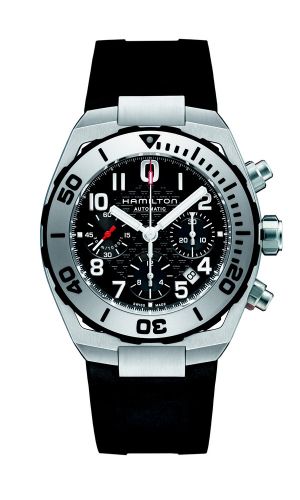 Hamilton Khaki Navy H78716333 Black 43.00 mm Automatic
