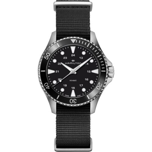 Hamilton Khaki Navy H82201931 Black 37.00 mm Quartz