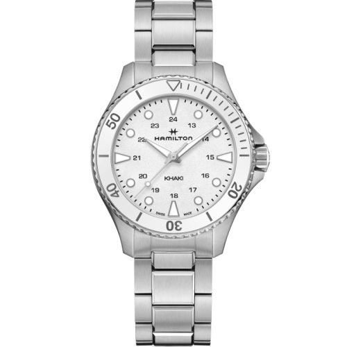 Hamilton Khaki Navy H82221110 White 37.00 mm Quartz