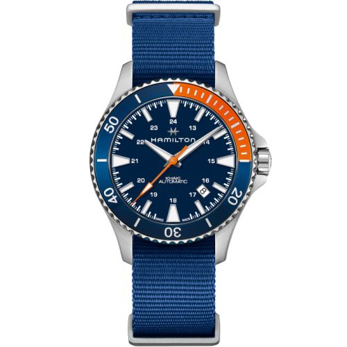 Hamilton Khaki Navy H82365941 Blue 40.00 mm Automatic