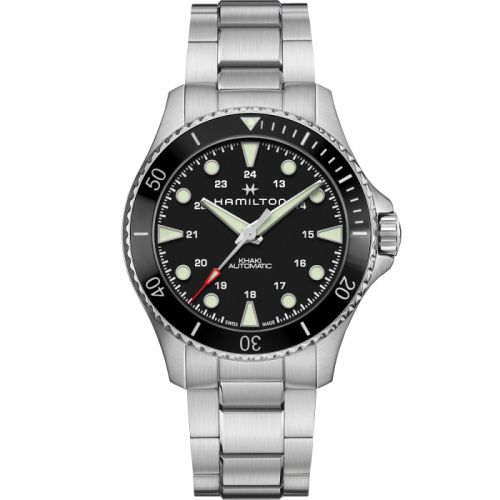 Hamilton Khaki Navy H82515130 Black 43.00 mm Automatic