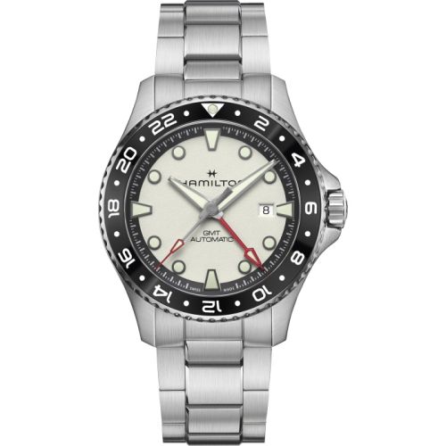 Hamilton Khaki Navy H82555150 White 43.00 mm Automatic