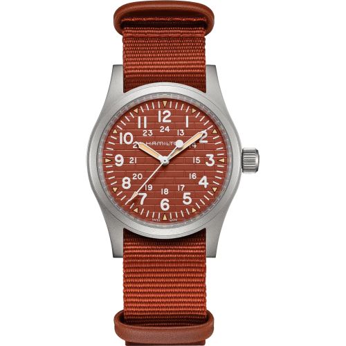 Hamilton Khaki Field H89479970 Brown 38.00 mm Handwound