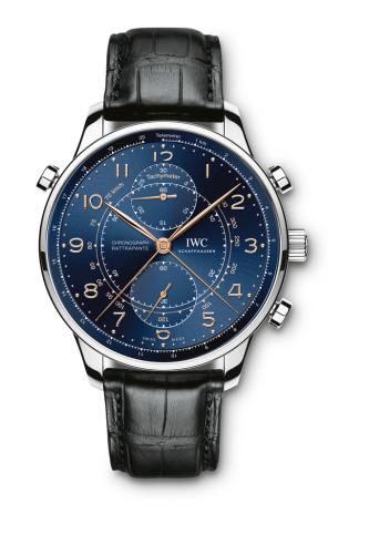 IWC Portugieser IW3712-22 Blue 40.90 mm Handwound