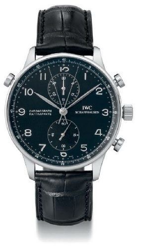 IWC Portugieser IW3712-08 Black 40.90 mm Handwound