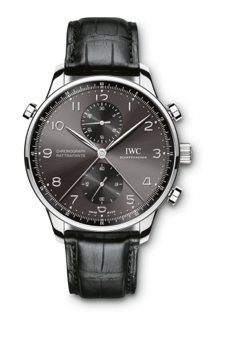 IWC Portugieser IW3712-16 Black 40.90 mm Handwound