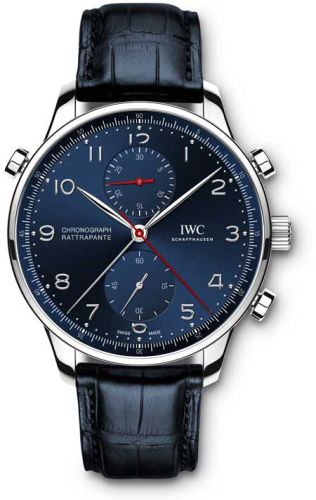 IWC Portugieser IW3712-17 Blue 40.90 mm Handwound