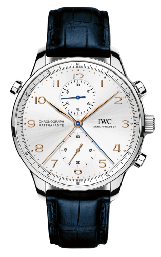 IWC Portugieser IW3712-19 Blue 40.90 mm Handwound