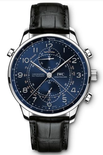 IWC Portugieser IW3712-23 Blue 40.90 mm Handwound