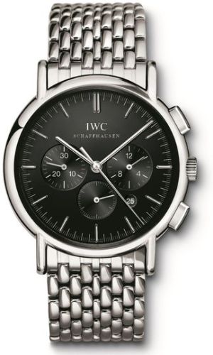 IWC Portofino IW3724-06 Black 38.00 mm Quartz