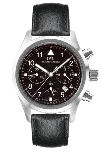IWC Pilot IW3741-06 Black 36.00 mm Quartz