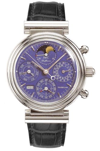 IWC Da Vinci IW3752-11 Blue 39.00 mm Handwound