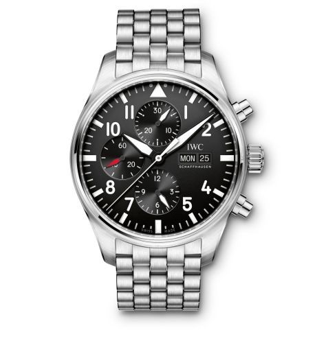 IWC Pilot IW3777-10 Black 43.00 mm Automatic