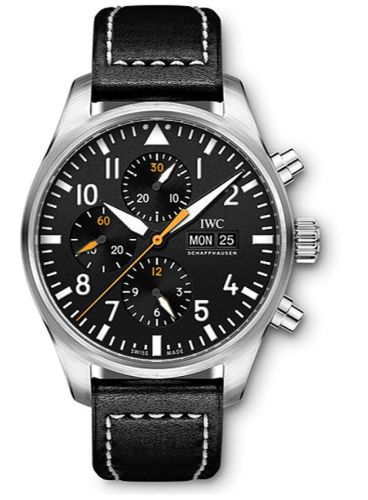 IWC Pilot IW3777-27 Black 43.00 mm Automatic