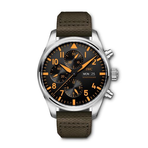 IWC Pilot IW3777-30 Black 43.00 mm Automatic