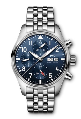 IWC Pilot IW3881-02 Blue 41.00 mm Automatic