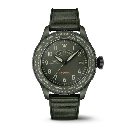 IWC Pilot IW3956-01 Green 46.00 mm Automatic