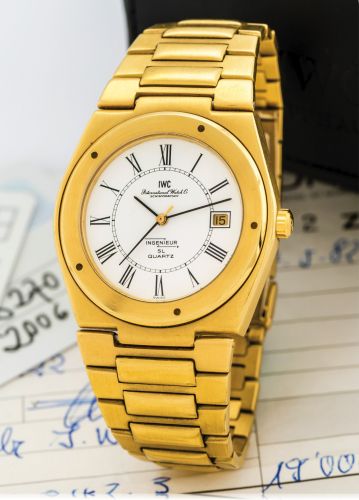 IWC Ingenieur IW9701 Roman White 38.00 mm Quartz