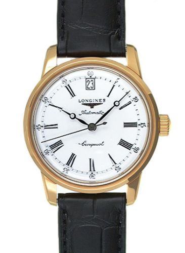 Longines Conquest Heritage L1.611.6.21.4 White 35.00 mm Automatic
