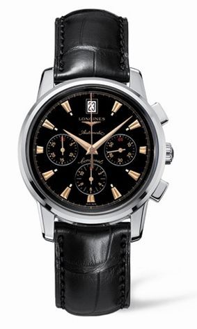 Longines Conquest Heritage L1.641.4.52.4 Black 38.50 mm Automatic