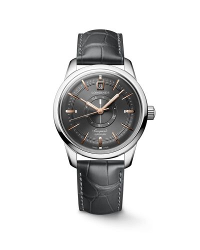 Longines Conquest Heritage L1.648.4.62.2 Grey 38.00 mm Automatic