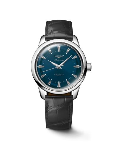Longines Conquest Heritage L1.649.4.92.2 Blue 38.00 mm Automatic