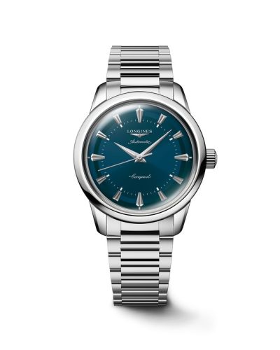Longines Conquest Heritage L1.649.4.92.6 Blue 38.00 mm Automatic