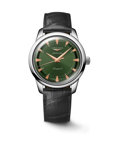 Longines Conquest Heritage L1.650.4.02.2 Green 40.00 mm Automatic