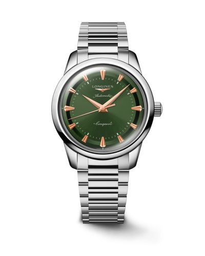 Longines Conquest Heritage L1.650.4.02.6 Green 40.00 mm Automatic